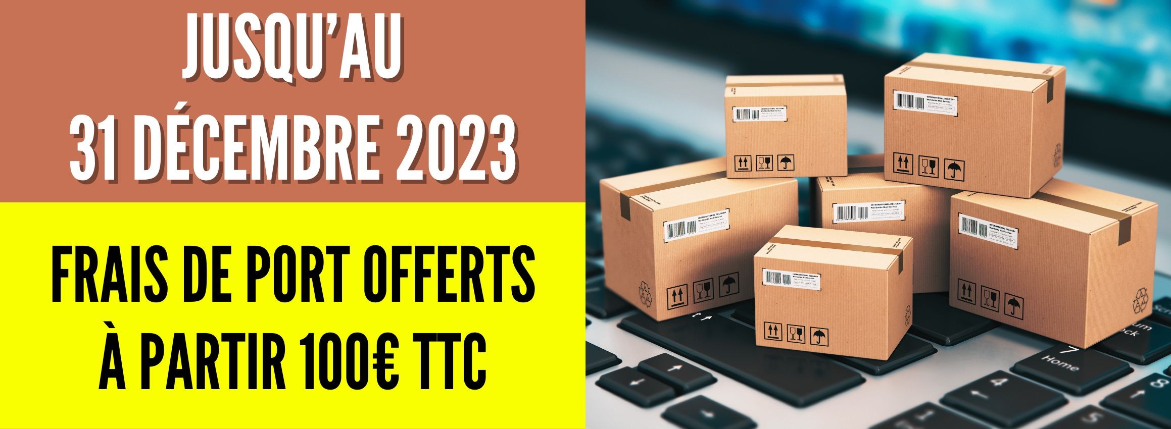 Frais de port offerts